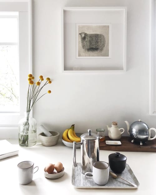 Limited Edition Sheep Print | Prints by Meagan Donegan. Item made of paper