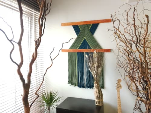 Kedi's 418. Wall décor . | Tapestry in Wall Hangings by Magdyss Home Decor. Item made of cotton with fiber works with boho & contemporary style