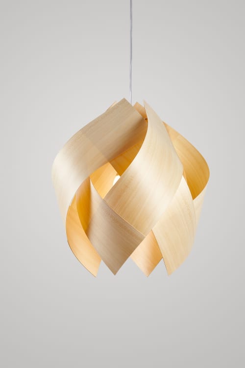 Platzen - Wood Pendant Light - Wood fixture | Pendants by Traum - Wood Lighting. Item made of wood compatible with contemporary and modern style