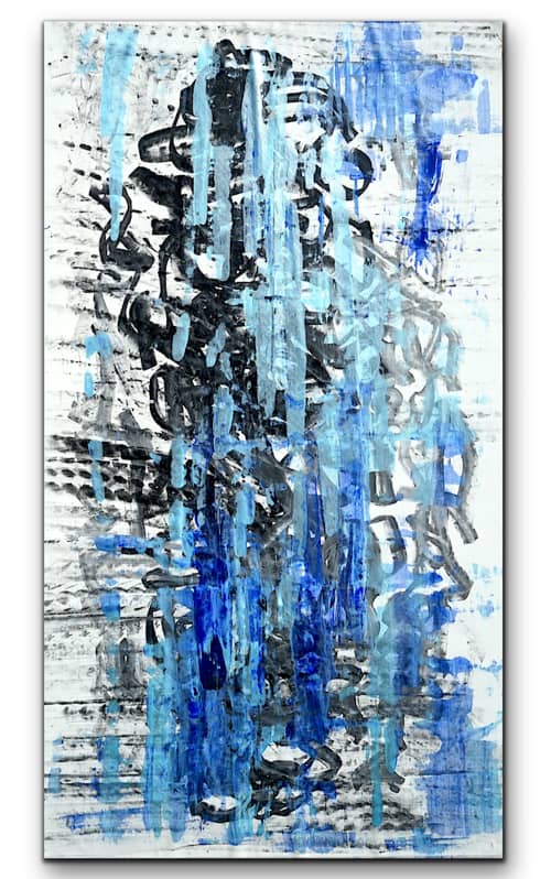 From Fear To Love | 84x47 | Extra Large Abstract | Oil And Acrylic Painting in Paintings by Jacob von Sternberg Large Abstracts. Item composed of canvas & synthetic