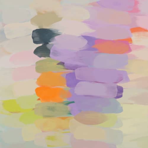 Seen Through a Window | Oil And Acrylic Painting in Paintings by Irena Orlov. Item composed of canvas and synthetic