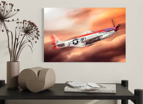 Warbird | Photography by Rick Szczechowski Photography Inc.. Item composed of metal