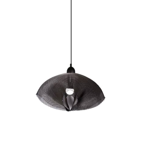 Pendant Light, Parachute III, LARGE, 24"wx12"h, | Pendants by Anne Lindsay Studio. Item made of steel works with contemporary & industrial style