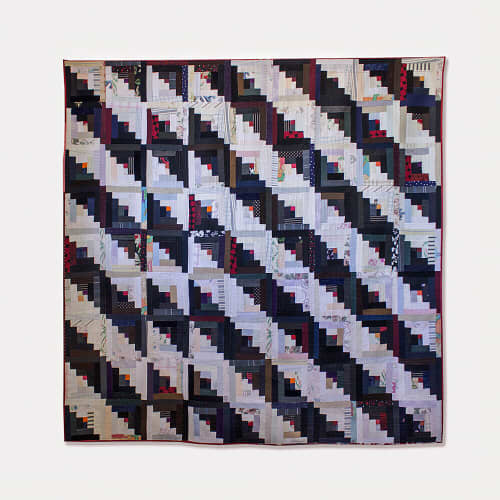 Geometric Quilt | Linens & Bedding by Luke Haynes. Item composed of fabric