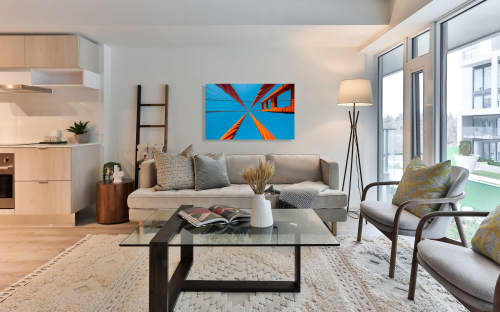 Golden Gate Bridge | Photography by Robert Bengtson / The Art of Detail Gallery. Item made of metal