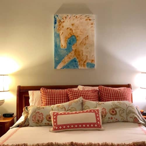 DayDreaming | Oil And Acrylic Painting in Paintings by Donna B Fine Art, Donna Bernstein, Artist. Item made of canvas with synthetic