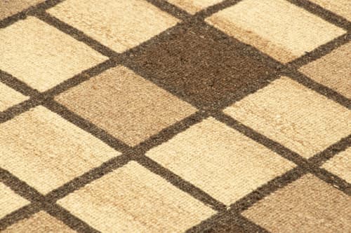 Rug & Kilim’s Gift-Size Soumak Rug with Beige-Brown | Area Rug in Rugs by Rug and Kilim