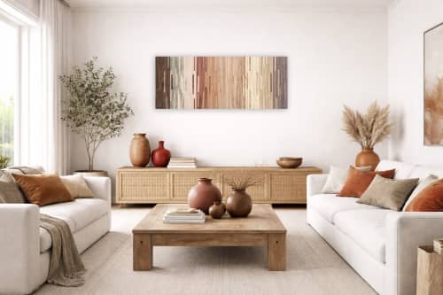 Natural Transition #5 – Reclaimed Wood Wall Art | 60" x 24" | Wall Sculpture in Wall Hangings by Craig Forget
