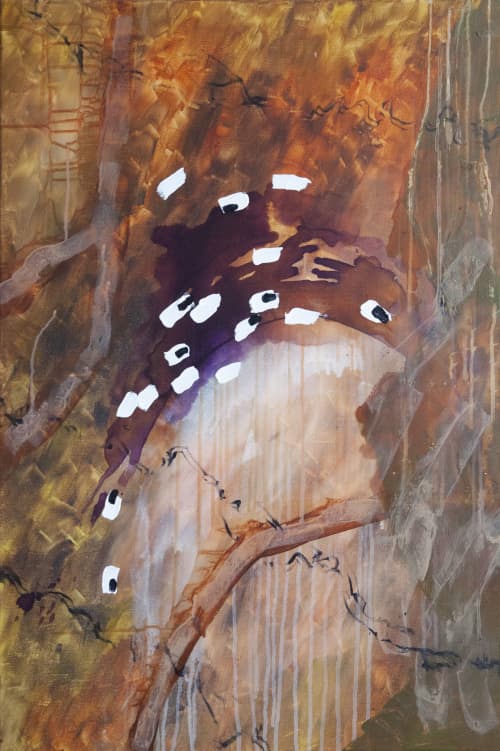 Following the Course of the Wind | Oil And Acrylic Painting in Paintings by PUGMATIK. Item composed of canvas in contemporary or country & farmhouse style