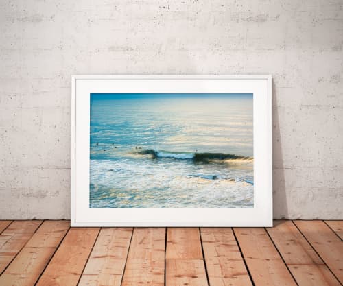 Winter Surfing II | Limited Edition Print | Photography by Tal Paz-Fridman | Limited Edition Photography. Item composed of paper in contemporary or country & farmhouse style