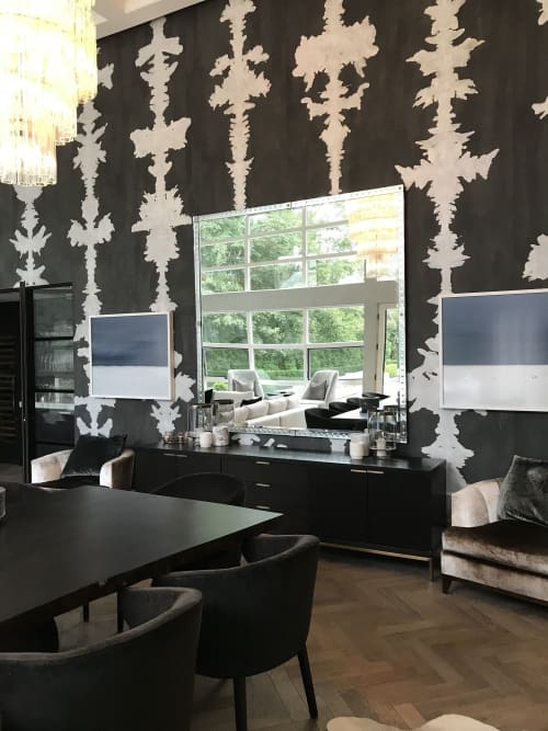 Hand Painted Wallpaper by Murals By Marg Wescover Murals