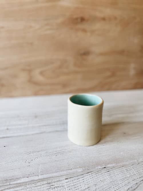 Small Cup | Drinkware by Bridget Dorr. Item made of ceramic