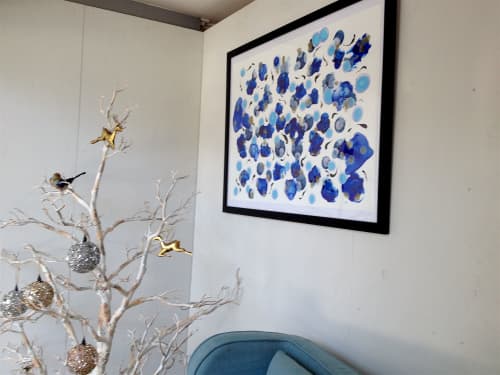 Inception | Oil And Acrylic Painting in Paintings by Sarah Clark Artwork | Melbourne in Melbourne. Item composed of canvas