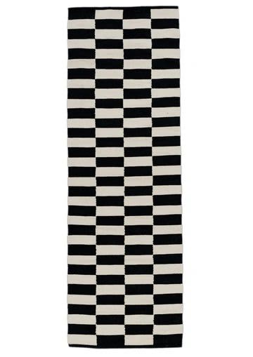 Handwoven Woolen Stair Runner Rug | Rugs by Evergreen Carpets. Item made of wool compatible with boho and minimalism style
