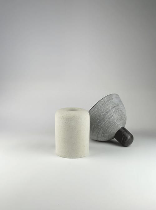 Incontri Fondativi - 4B | Vessels & Containers by gumdesign. Item made of marble compatible with contemporary style