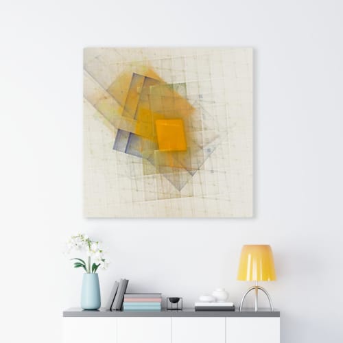 ArtDeco 35723 | Oil And Acrylic Painting in Paintings by Rica Belna. Item composed of canvas and synthetic in art deco style