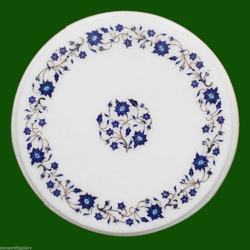 white marble table, coffee table, end table, tabletop | Tables by Innovative Home Decors. Item composed of marble in country & farmhouse or art deco style