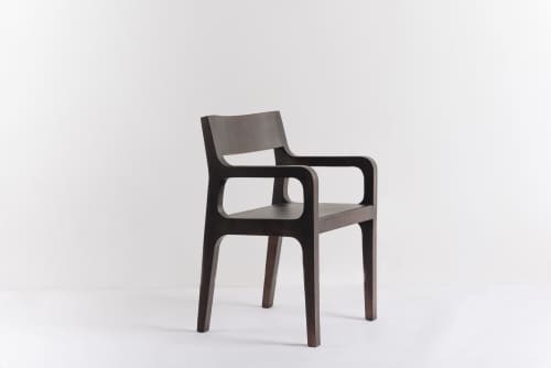 Arm Chair No. 2 | Armchair in Chairs by Olivares Ovalle. Item made of wood works with minimalism & mid century modern style