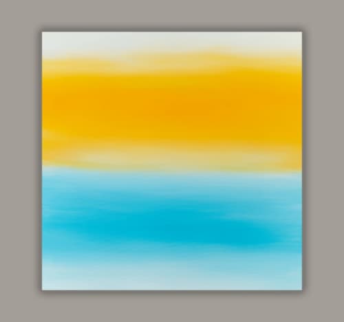 Into the Caribbean Sun | Oil And Acrylic Painting in Paintings by Robin Jorgensen. Item composed of canvas