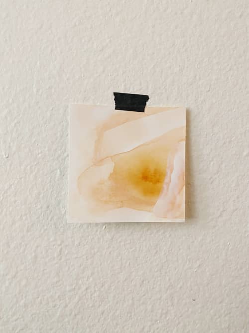 Mini #8 | Watercolor Painting in Paintings by Quinn Dimitroff. Item composed of paper