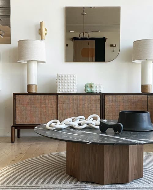 2x2 Nipple CUBE | Ornament in Decorative Objects by Luke Shalan | Lawson-Fenning in Los Angeles. Item composed of ceramic