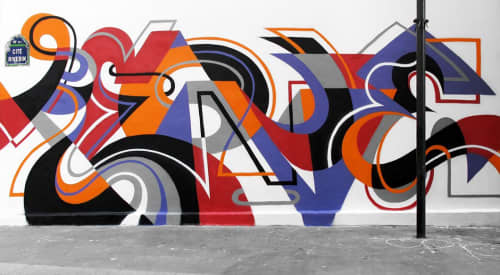 MWM Letterforms. | Murals by MATT W. MOORE