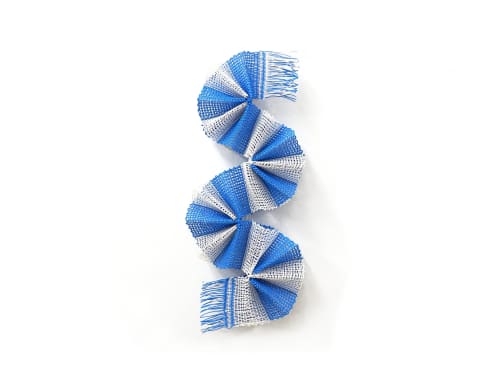 Sky Curve | Sculptures by Morgan Hale. Item made of paper with fiber works with minimalism & mid century modern style