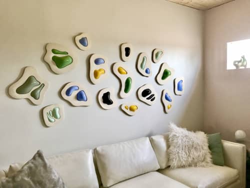 Galapagos ceramic glass sculpture series | Wall Sculpture in Wall Hangings by Kelly Witmer