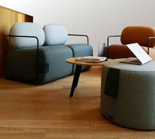 Usofa | Couches & Sofas by Marine Peyre | Jatual Paris in Paris. Item composed of fabric