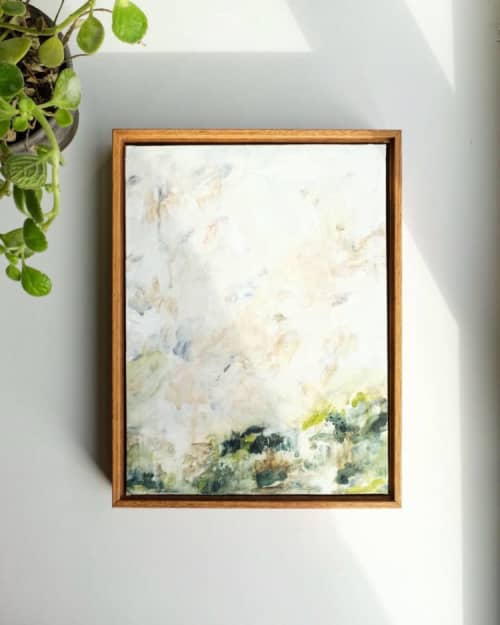 Warm Winter | Oil And Acrylic Painting in Paintings by Emily Tingey. Item made of canvas with synthetic