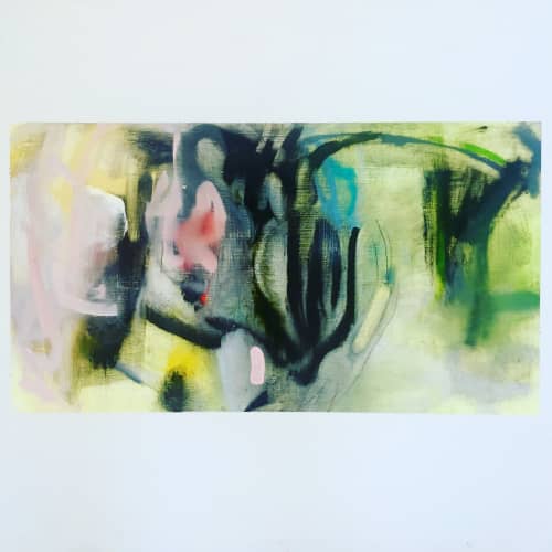 Callahan Road VI c2018 | Oil And Acrylic Painting in Paintings by Anne C. Faber. Item made of paper with synthetic