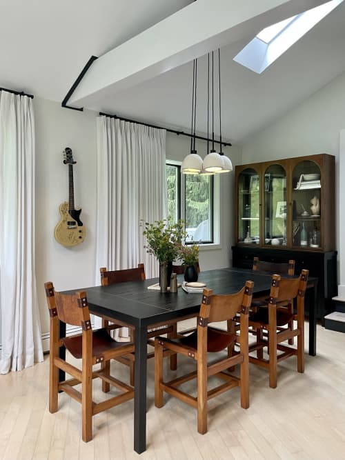 MushLume Cluster Chandelier - 5 Shades | Chandeliers by MushLume Lighting. Item composed of cement