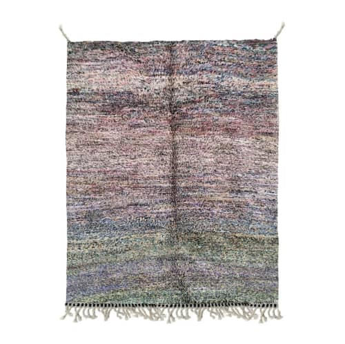 Moroccan Berber Rug - Handcrafted Moroccan Handmade Rug | Area Rug in Rugs by Marrakesh Decor. Item made of wool compatible with boho and mid century modern style