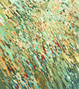 Yellowstone Falls | Oil And Acrylic Painting in Paintings by Margaret Juul. Item made of canvas with synthetic
