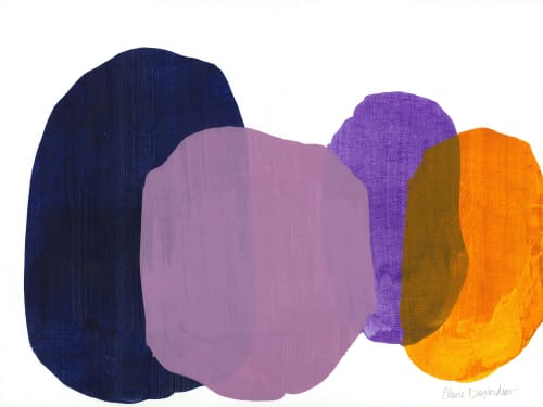 Larger Than Life 02 | Oil And Acrylic Painting in Paintings by Claire Desjardins. Item composed of canvas