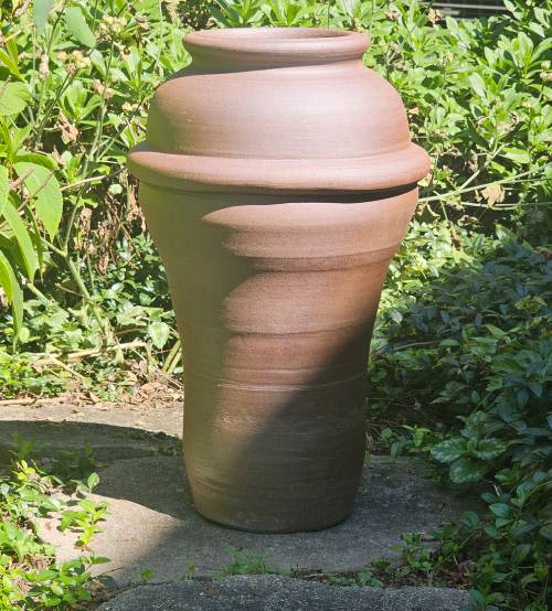 Large outdoor vessel | Vase in Vases & Vessels by Rock Pond Pottery. Item composed of stoneware in mid century modern or rustic style
