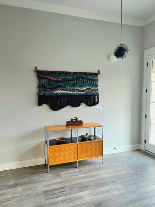 Macrame Wall Hanging "Rainforest" | Wall Hangings by MossHound Designs. Item composed of cotton in boho or mid century modern style