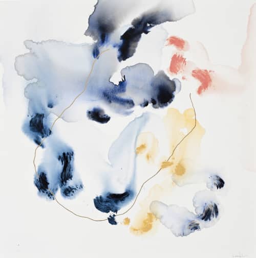 Haven Collection | Number Four | Oil And Acrylic Painting in Paintings by Beth Winterburn | Memphis, TN in Memphis. Item composed of canvas and synthetic
