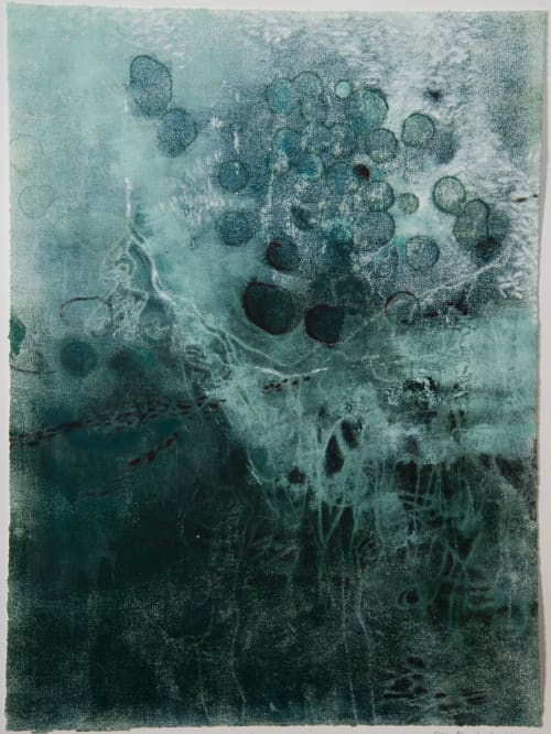 Shelter From the Storm Series | Oil And Acrylic Painting in Paintings by Casey Blanchard. Item made of canvas