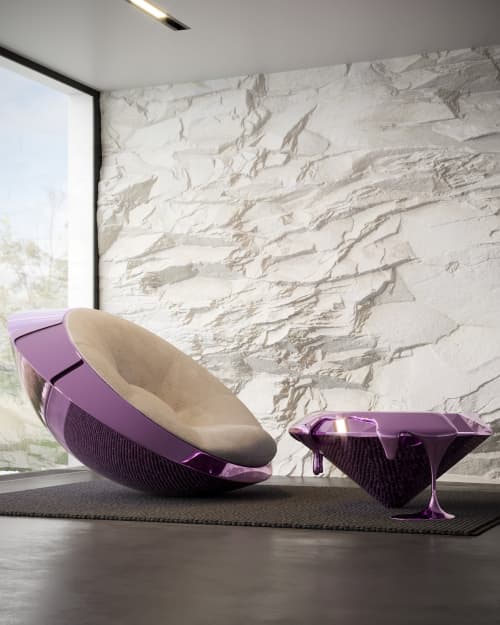 SIERRA Coffee Table | Tables by Mavimatt. Item composed of synthetic