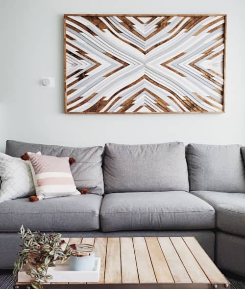 Marguerite | Wall Sculpture in Wall Hangings by Sage Woodworks. Item composed of wood