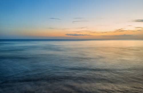 Calm Sunset in Aquinnah | Photography by Judy Reinford. Item made of paper