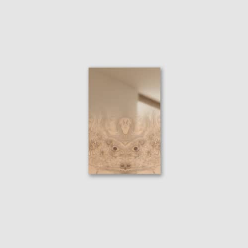 Mirror/Zero Fading Wood, Revamp Ed. 01 - XS | Decorative Objects by Formaminima. Item composed of wood & glass compatible with contemporary style