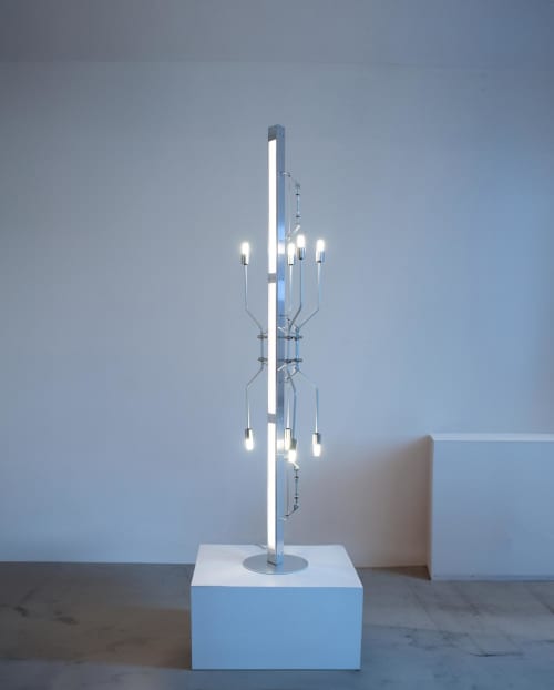 Kandel Lamp | Floor Lamp in Lamps by Vincent Decat. Item made of steel works with contemporary style