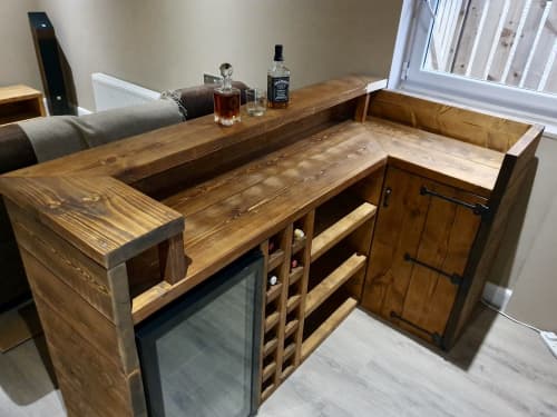 Bar by New Forest Rustic Furniture | Wescover Furniture