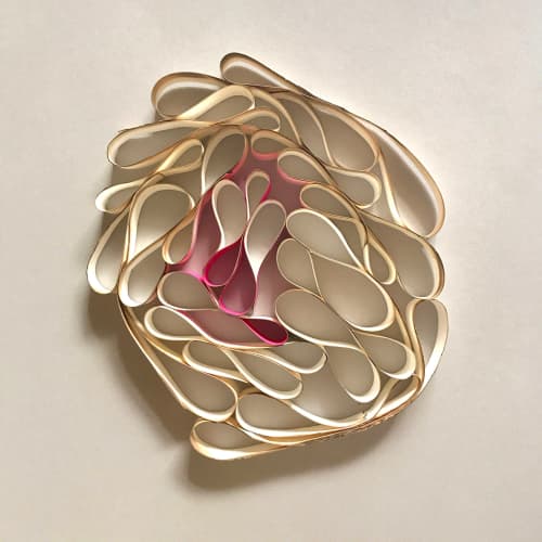 Playing With Fire No. 55 (Edgy Series), available | Mixed Media by Kelly M O'Brien | PaperJoy Studio. Item composed of paper in minimalism or contemporary style