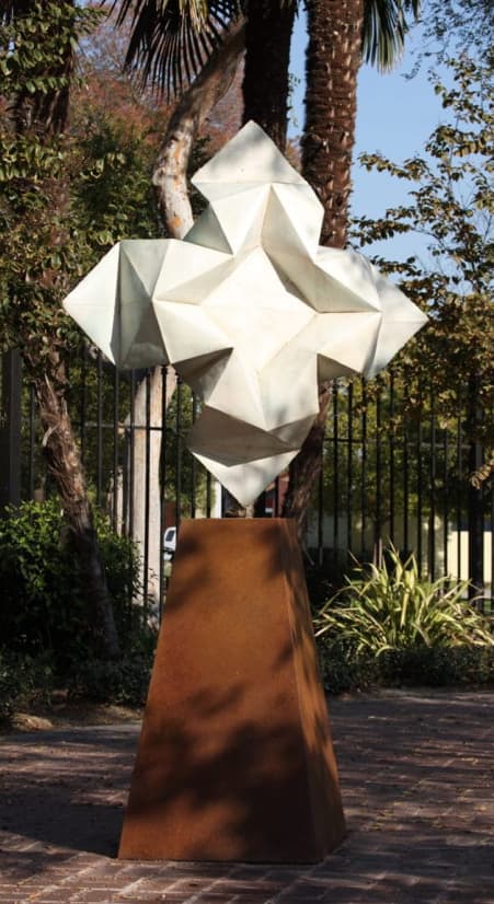 Star Unfolding | Public Sculptures by KevinBoxStudio | Progress Park in Paramount