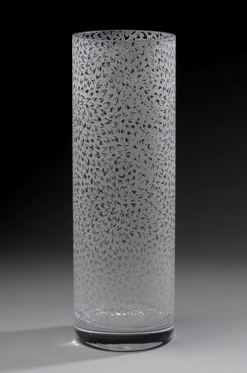 Dahlia Vase | Vases & Vessels by Carrie Gustafson. Item composed of glass
