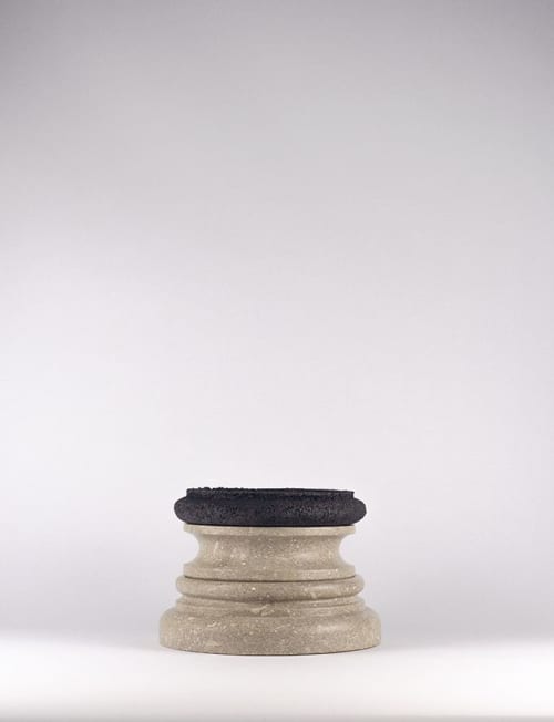 Allabase - composizione D | Holder in Tableware by gumdesign. Item made of marble works with modern style