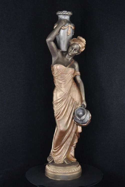 Big Statue woman all hand made in Europe amazing design | Landscape Ornament in Plants & Landscape by ultimate European. Item works with mid century modern & country & farmhouse style